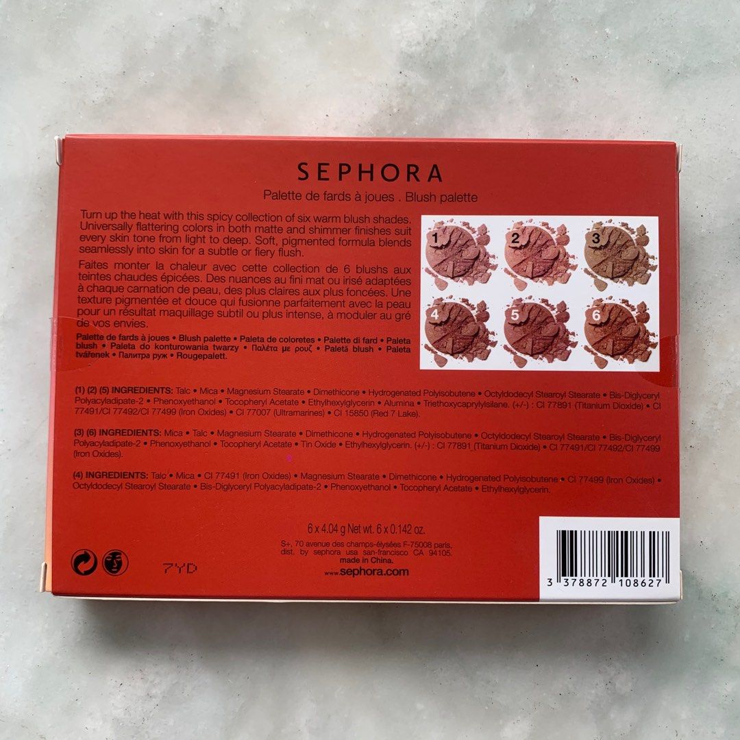 Sephora Contour Blush Palette on Carousell