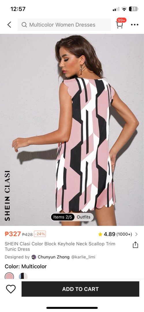 Shein casual dress, Women's Fashion, Dresses & Sets, Dresses on Carousell