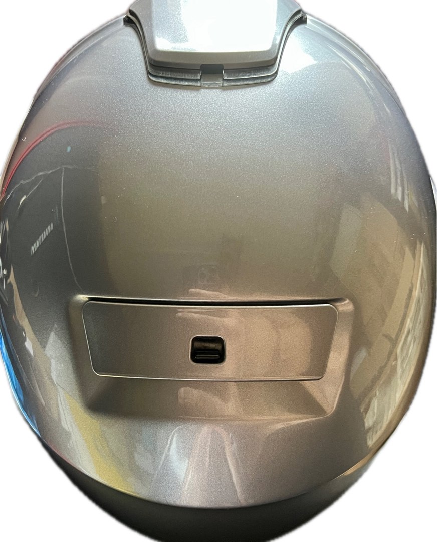 Shoei Neotec 1 / Silver / XL, Motorcycles, Motorcycle Apparel on Carousell