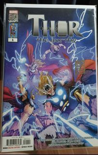 Signed Comic Thor the Worthy #1 (2019) by cover artist himself "Kim Jacinto"