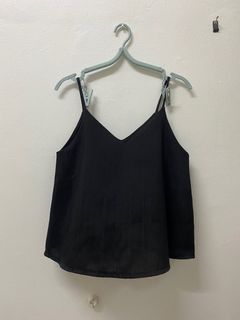 Sleeveless Black Top