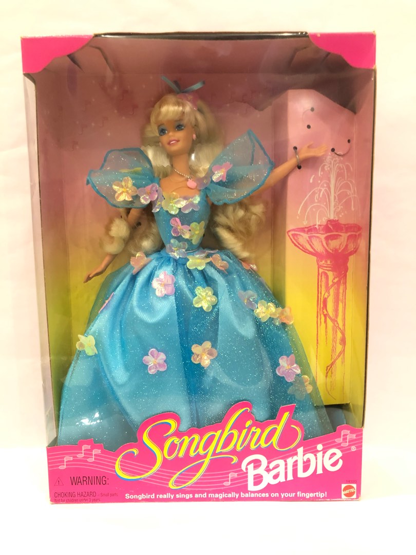 Songbird barbie 1995 value on sale