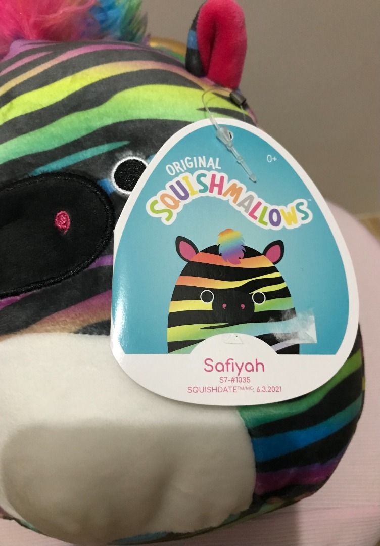 Squishmallows 7.5 - Safiyah the Rainbow Zebra