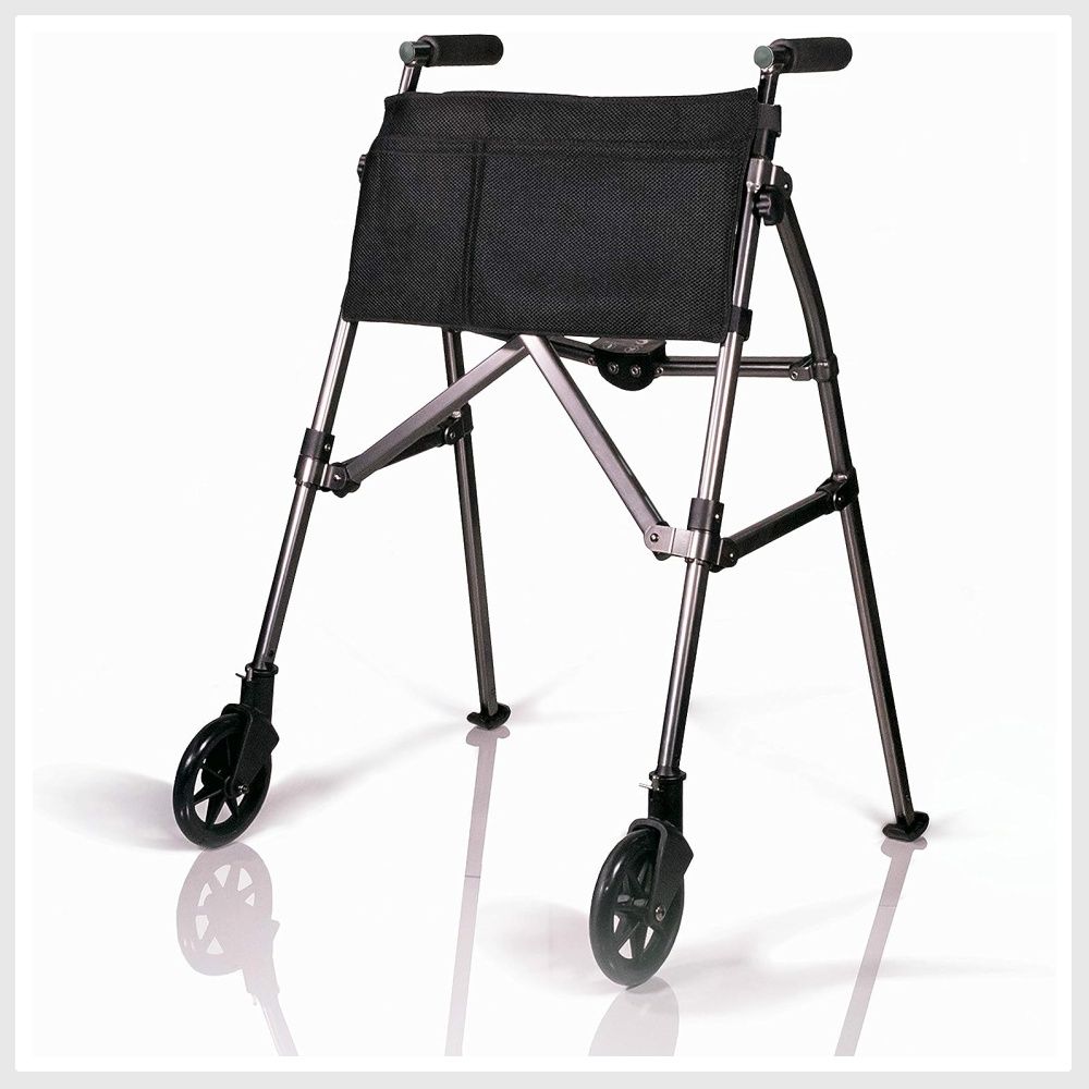 Stander EZ FoldNGo Walker, Lightweight Folding Mobility Rolling