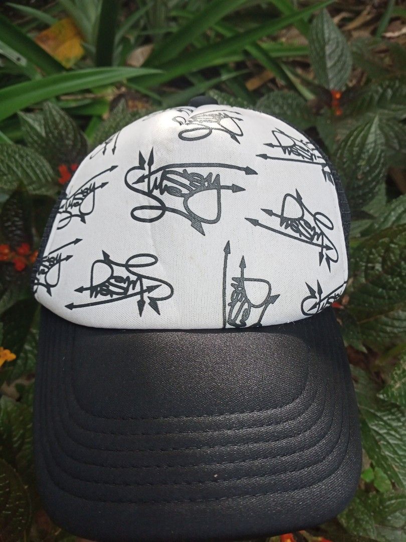STUSSY AOP tracker cap, Men's Fashion, Watches & Accessories, Caps ...