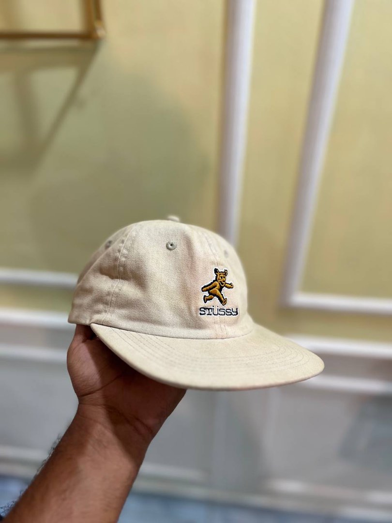 Stussy bear sale hat