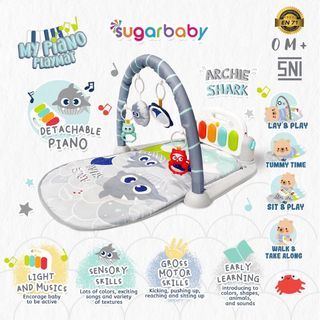Sugar Baby All in 1 Piano Playmat / Spacebaby