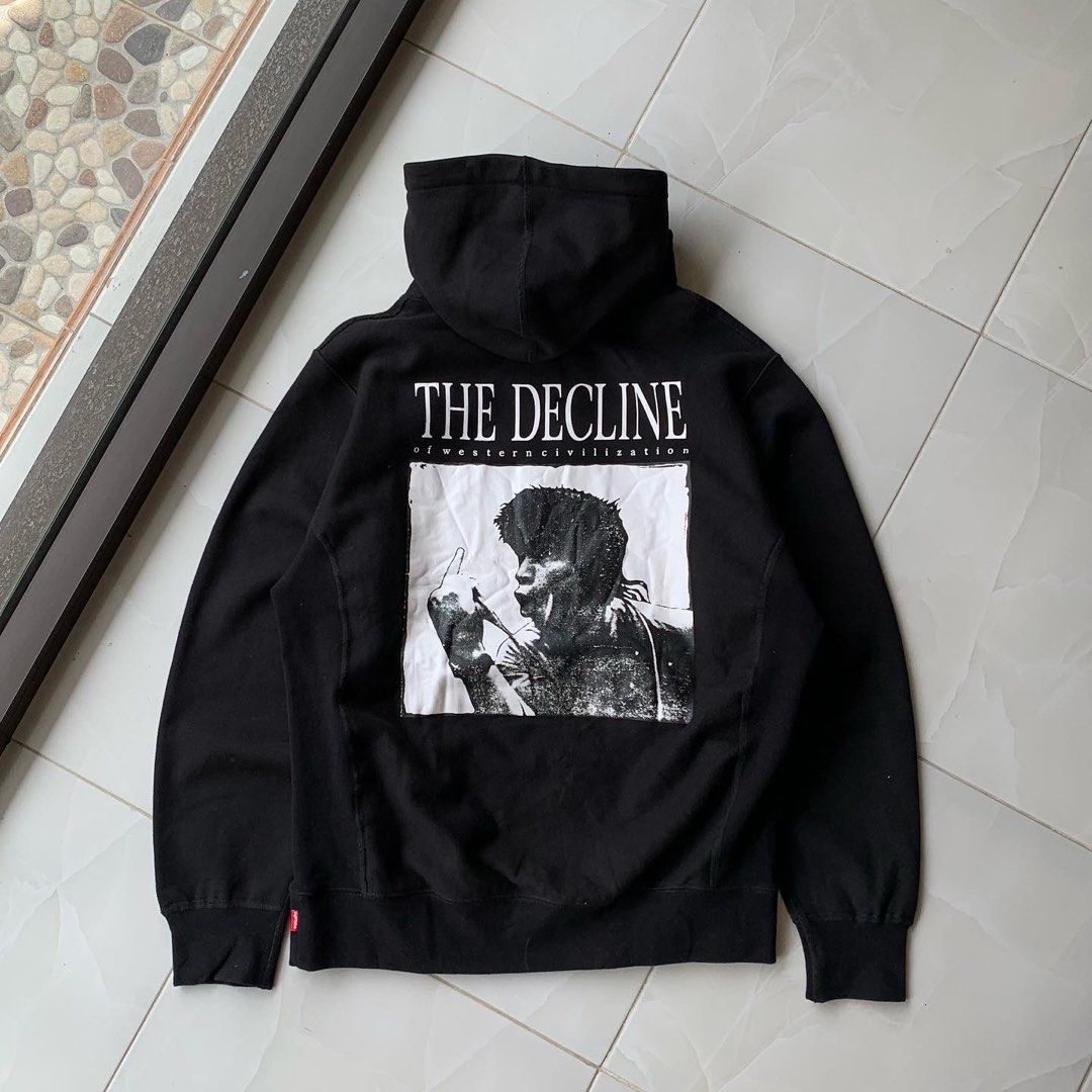 Supreme the decline hoodie sale