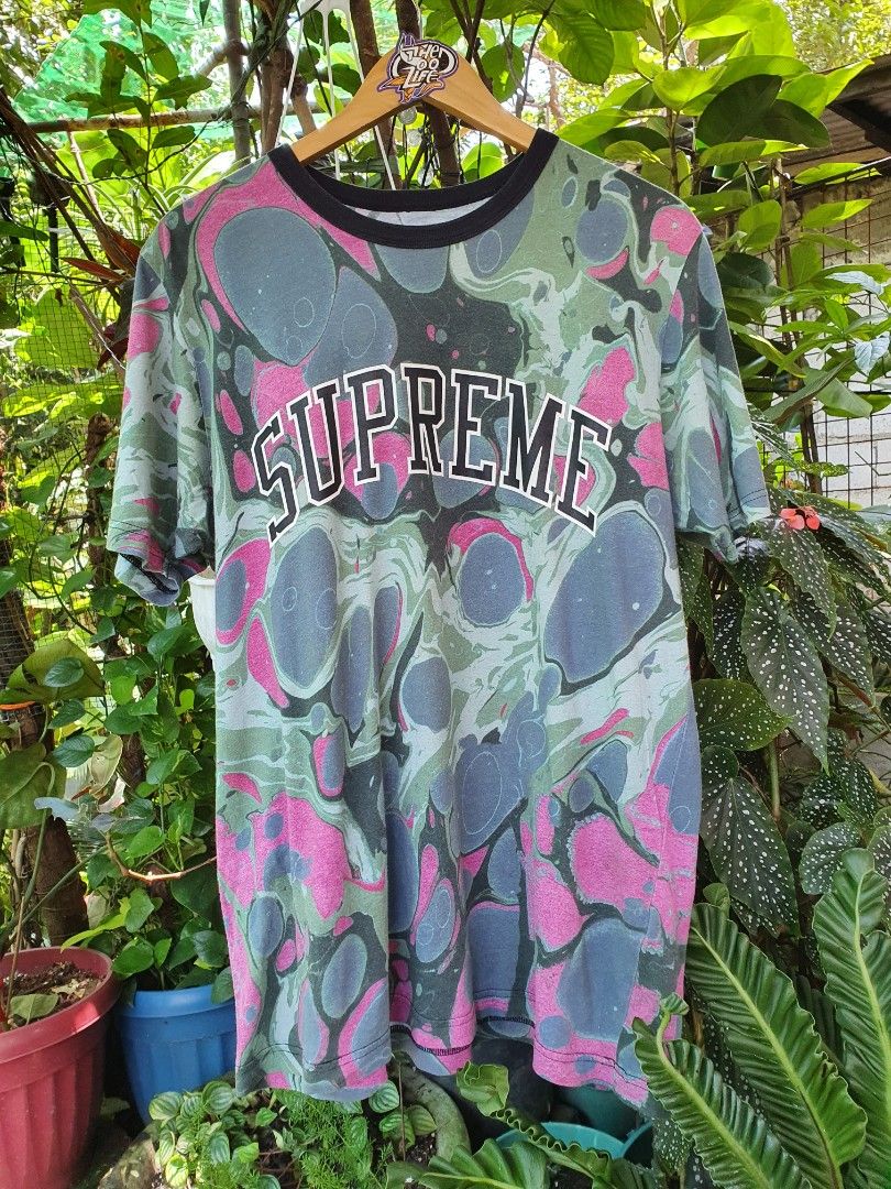 Supreme fw14 flower sales shirt