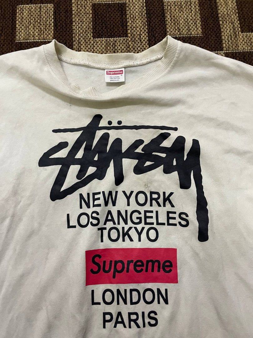 Supreme x Stussy