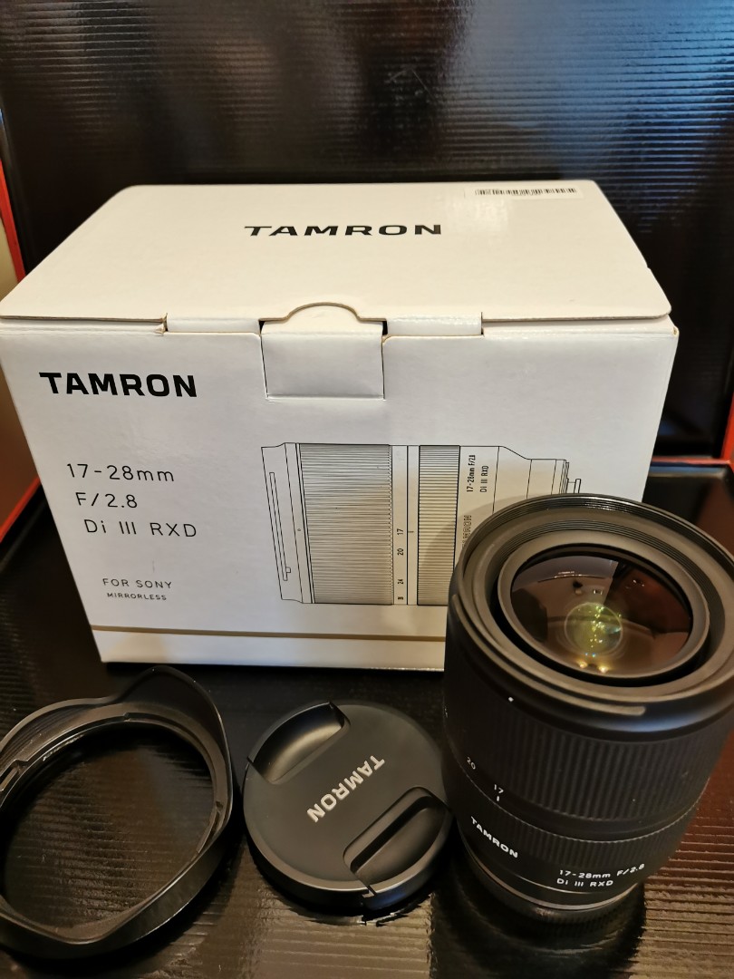 Tamron 17-28mm F2.8( A046) for Sony E-Mount, 攝影器材, 鏡頭及裝備