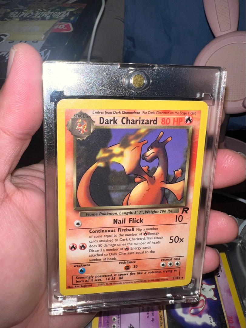 TCG Dark Charizard Pokemon Team Rocket Card 21/82 NM M on Carousell