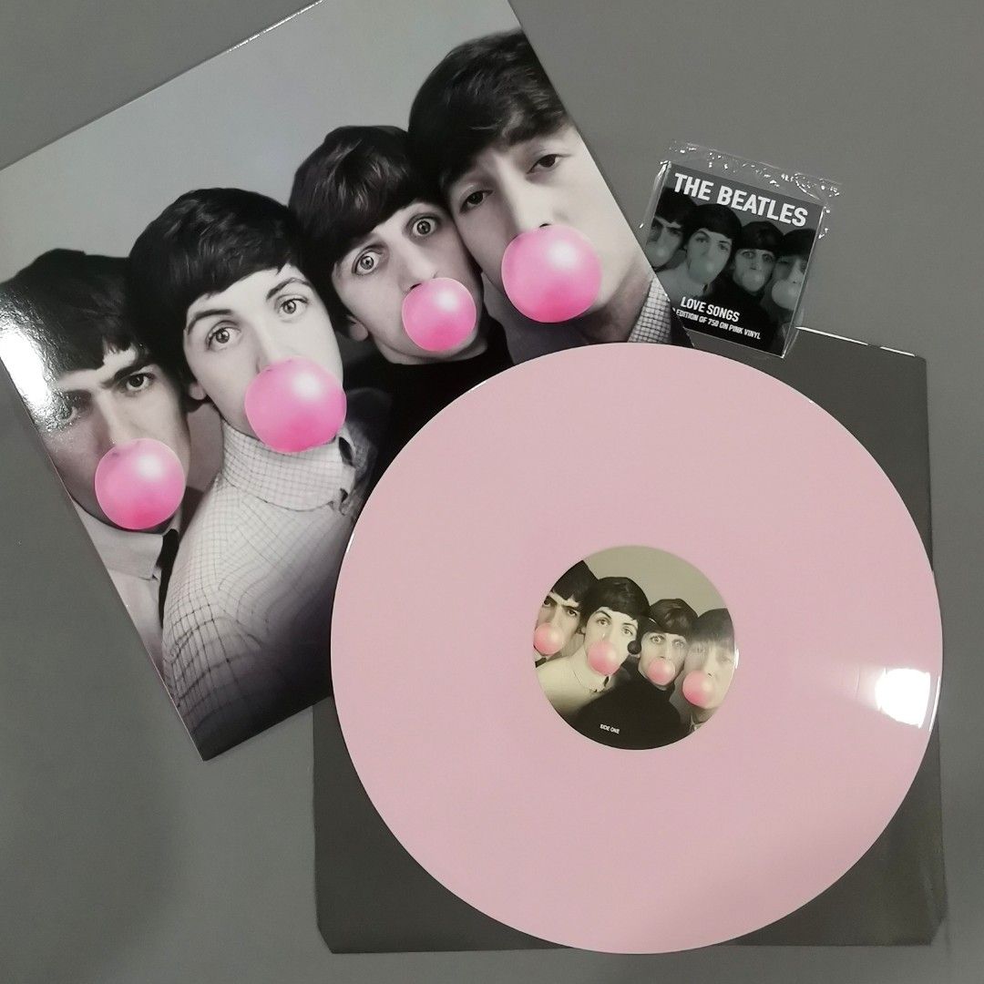Beatles-All You Need Is Love-Pink Vinyl
