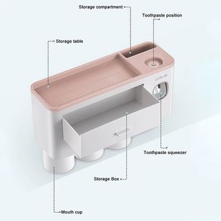 Toothbrush Holder Toothpaste