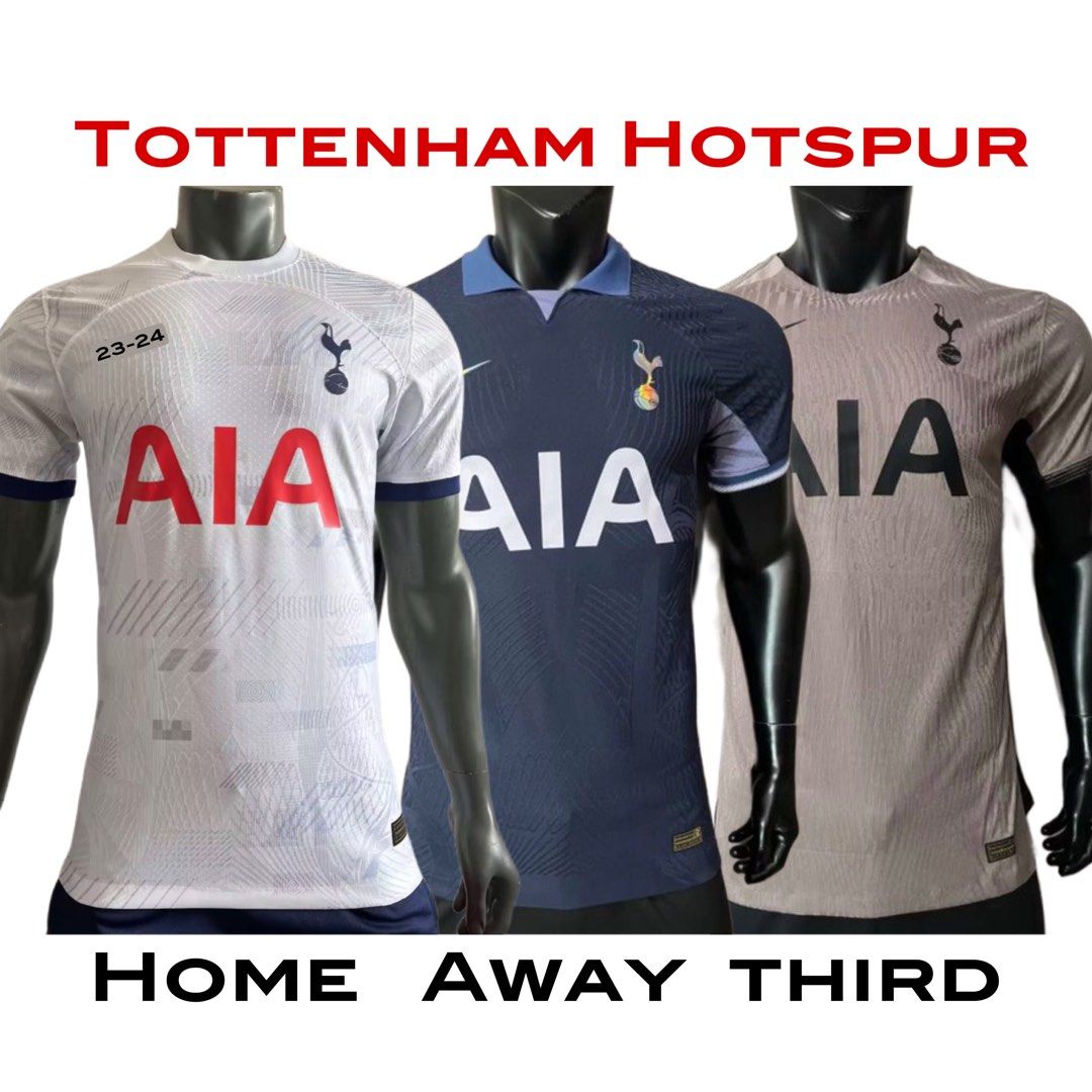 Tottenham away jersey 23/24, Men's Fashion, Activewear on Carousell