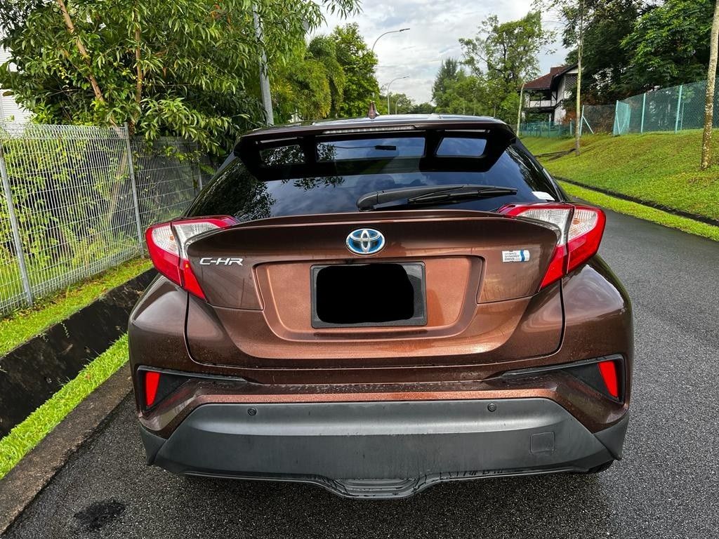 TOYOTA CHR HYBRID IN BROWN, Cars, Car Rental on Carousell