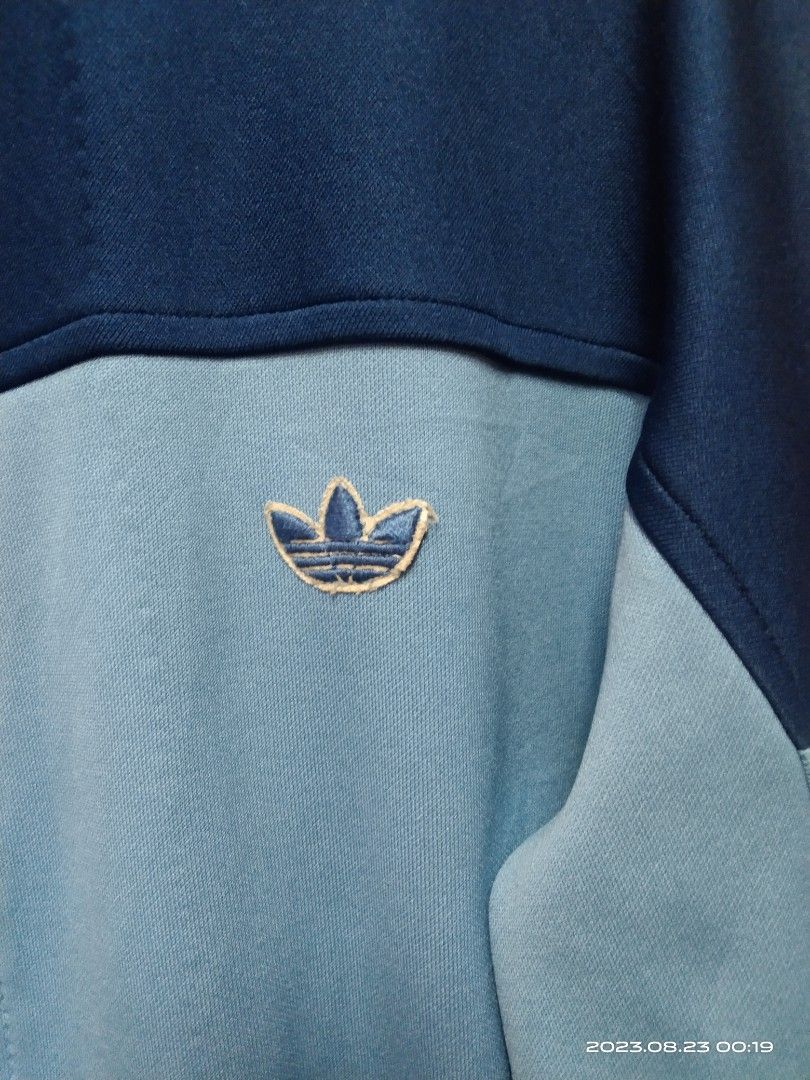 Tracktop Adidas Vintage Kain Sambung Women s Fashion Coats