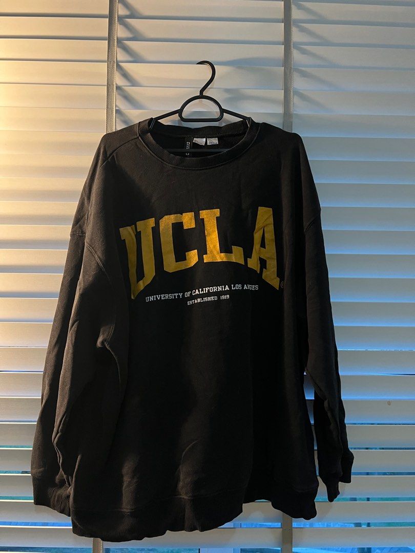 Oversized Printed Sweatshirt - Dark brown/UCLA - Ladies