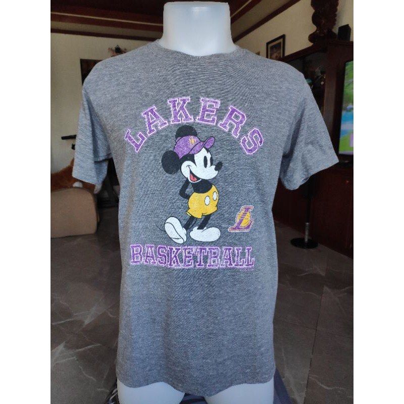 Junk Food NBA x Disney Los Angeles Lakers Mickey & Minnie T-Shirt