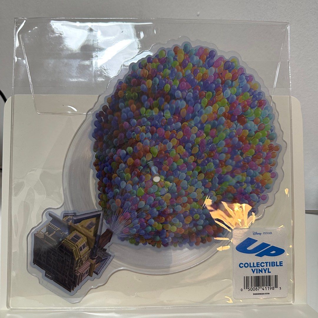 Up! DieCut 10” Vinyl Picture Disc, Hobbies & Toys, Music & Media