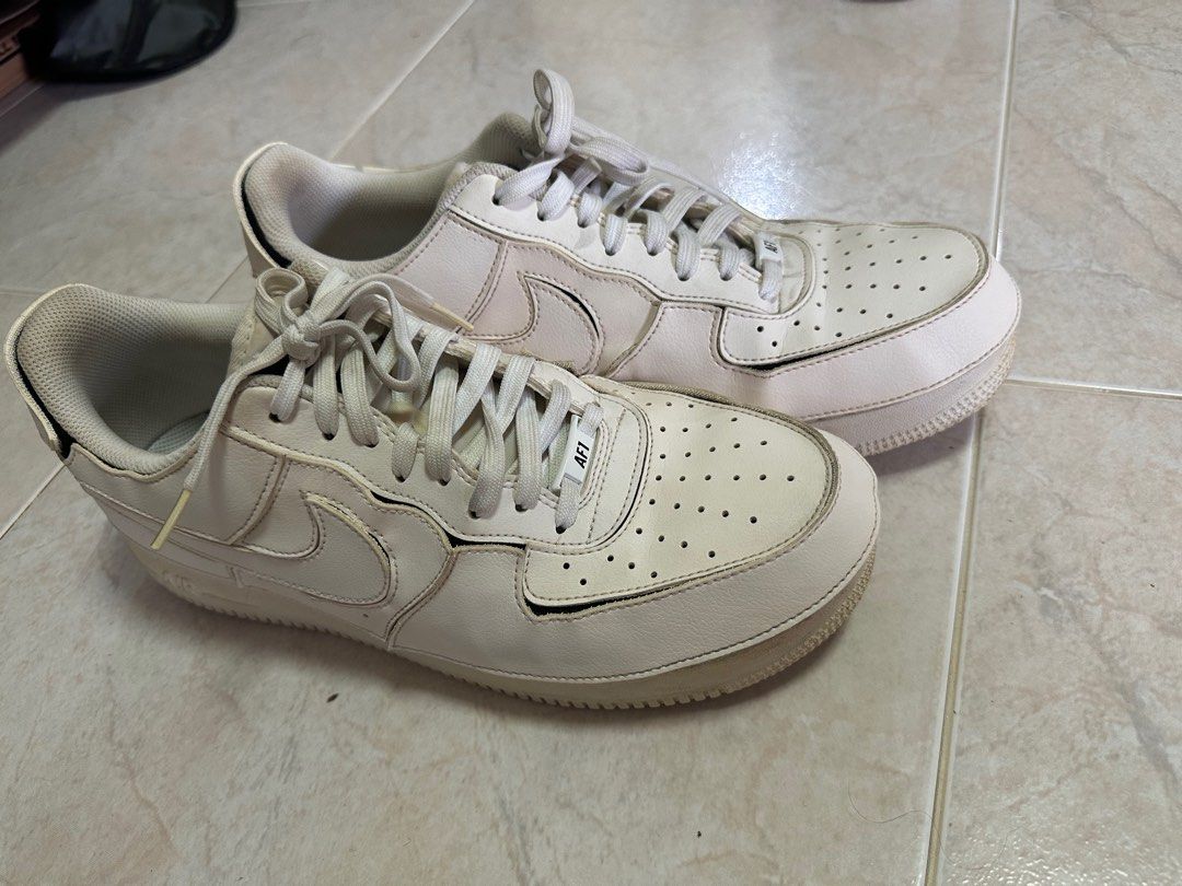 White on sale nike velcro