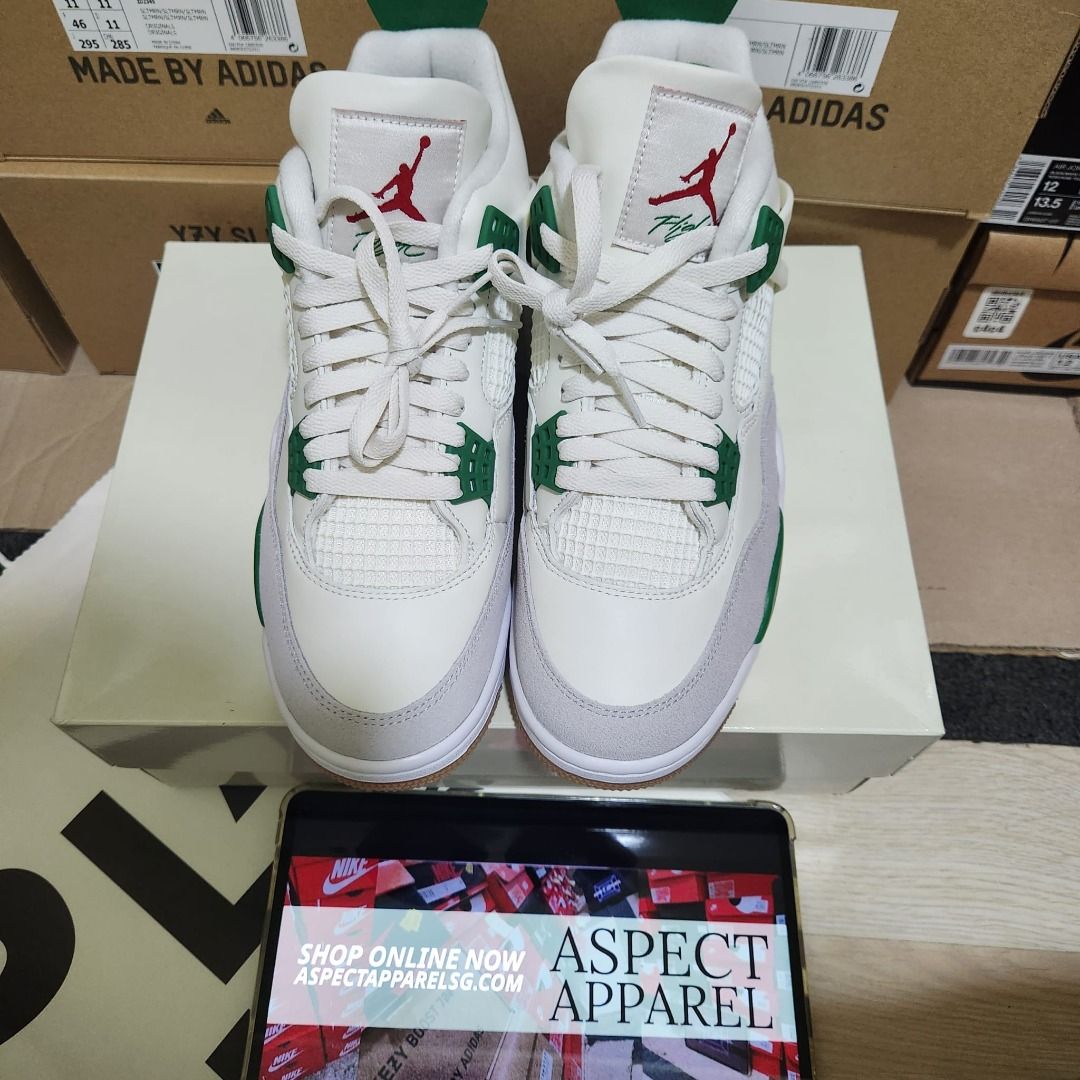 US 8 11 Air Jordan 4 x Nike SB Pine Green DR5415 103