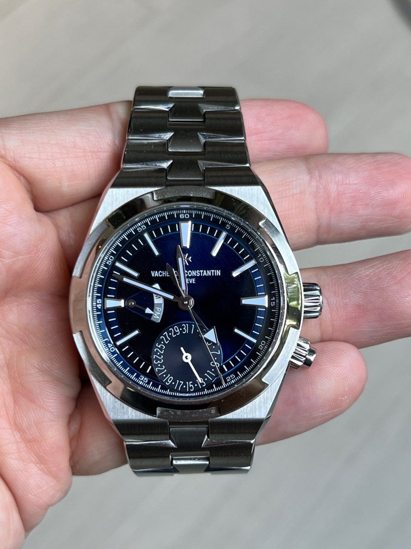 Vacheron Constantin Overseas Dual Time Blue Dial 7900v Luxury