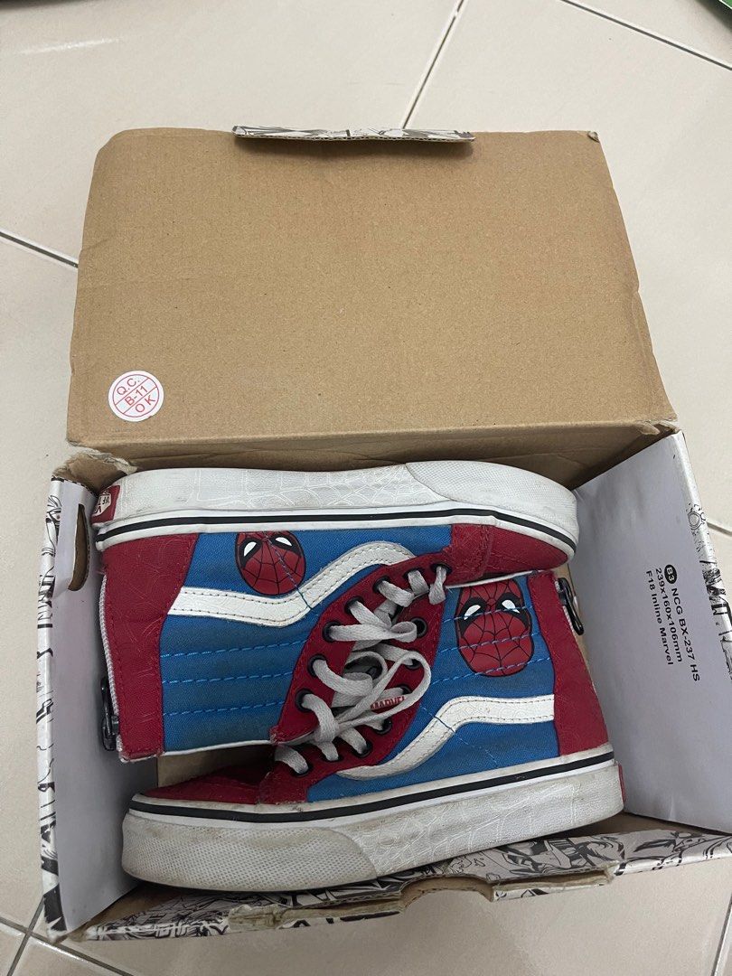 Tuta vans spiderman on sale