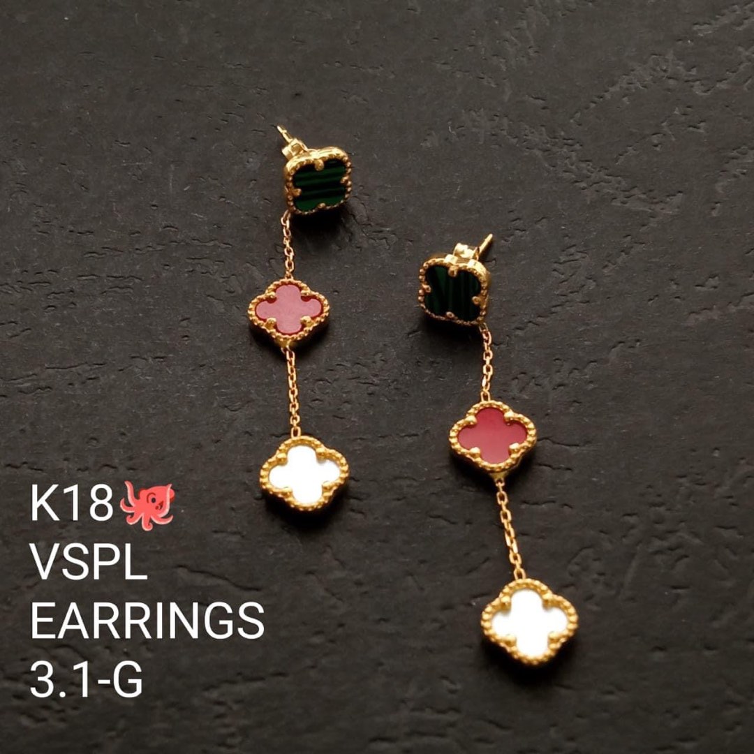 VCA Drop Earrings on Carousell