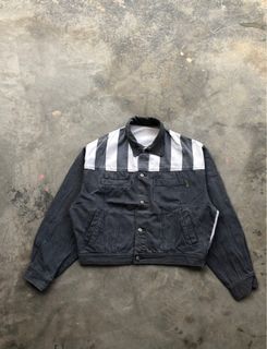 vintage 90s eternal denim japan jeans trucker jacket outerwear levis