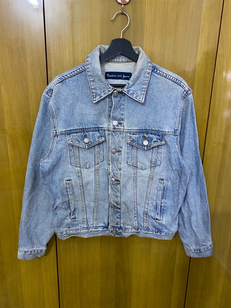 Vintage Bossini Jeans Trucker Jacket, Men's Fashion, Coats, Jackets and ...