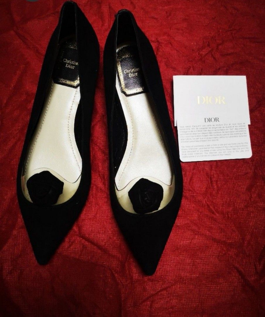 Vintage Christian Dior flat shoes, Women's Fashion, Footwear, Flats on ...