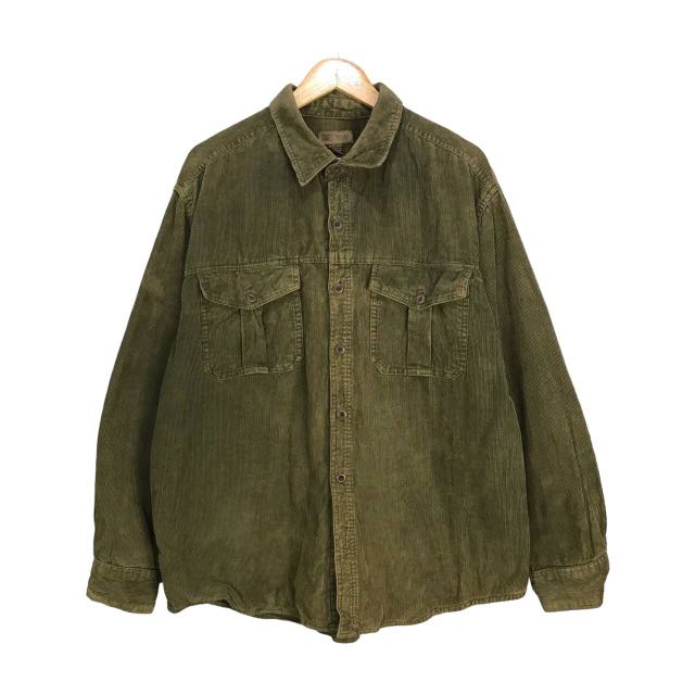Vintage Corduroy Faded Glory Jacket Men s Fashion Coats