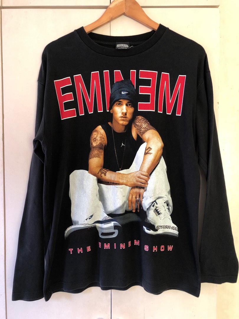 Vintage Eminem Rap Tee Michael Tag, Men's Fashion, Tops & Sets, Tshirts
