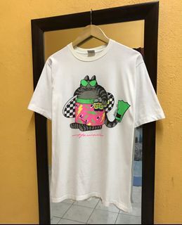 Vintage kucing gemok Crazy Shirt