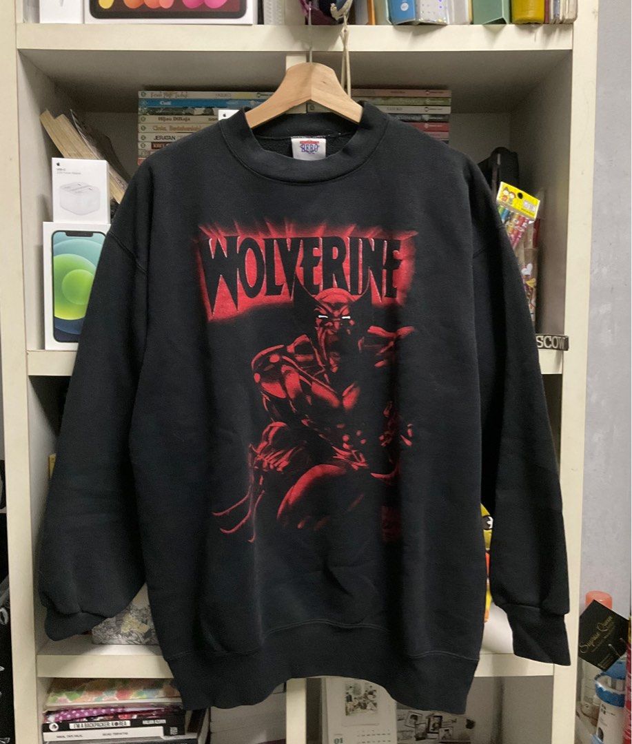 Vintage marvel clearance sweatshirt