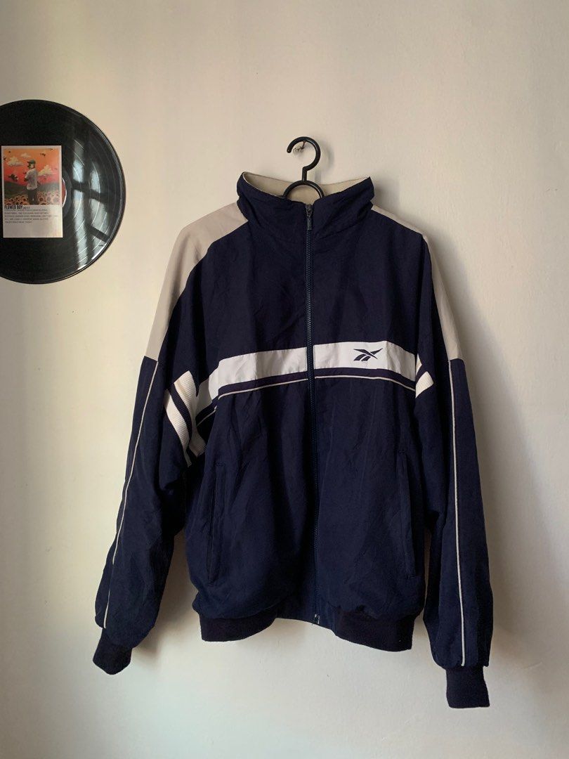Vintage reebok windbreaker on sale