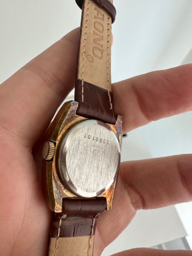 Vintage unique watch manual hand winding self winding