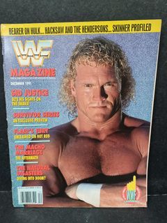 Vintage WWF Magazine - December 1991 - Sid Justice, Flair's Fury, The Macho Marriage - WWE Wrestling