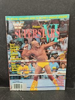 Vintage WWF Wrestling Magazine Superstars VI Hulk Hogan 1991 Ultimate Warrior Undertaker