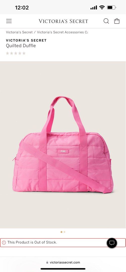 Victoria's Secret Pink Crossbody Sports Bag