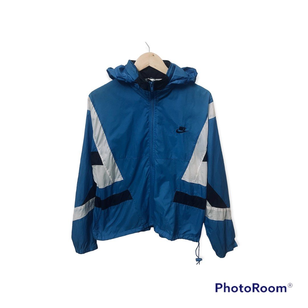 Nike grey tag discount windbreaker