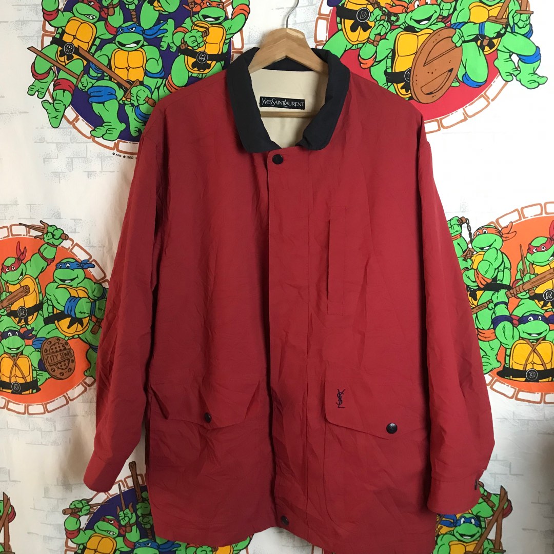 Ysl hotsell reversible jacket
