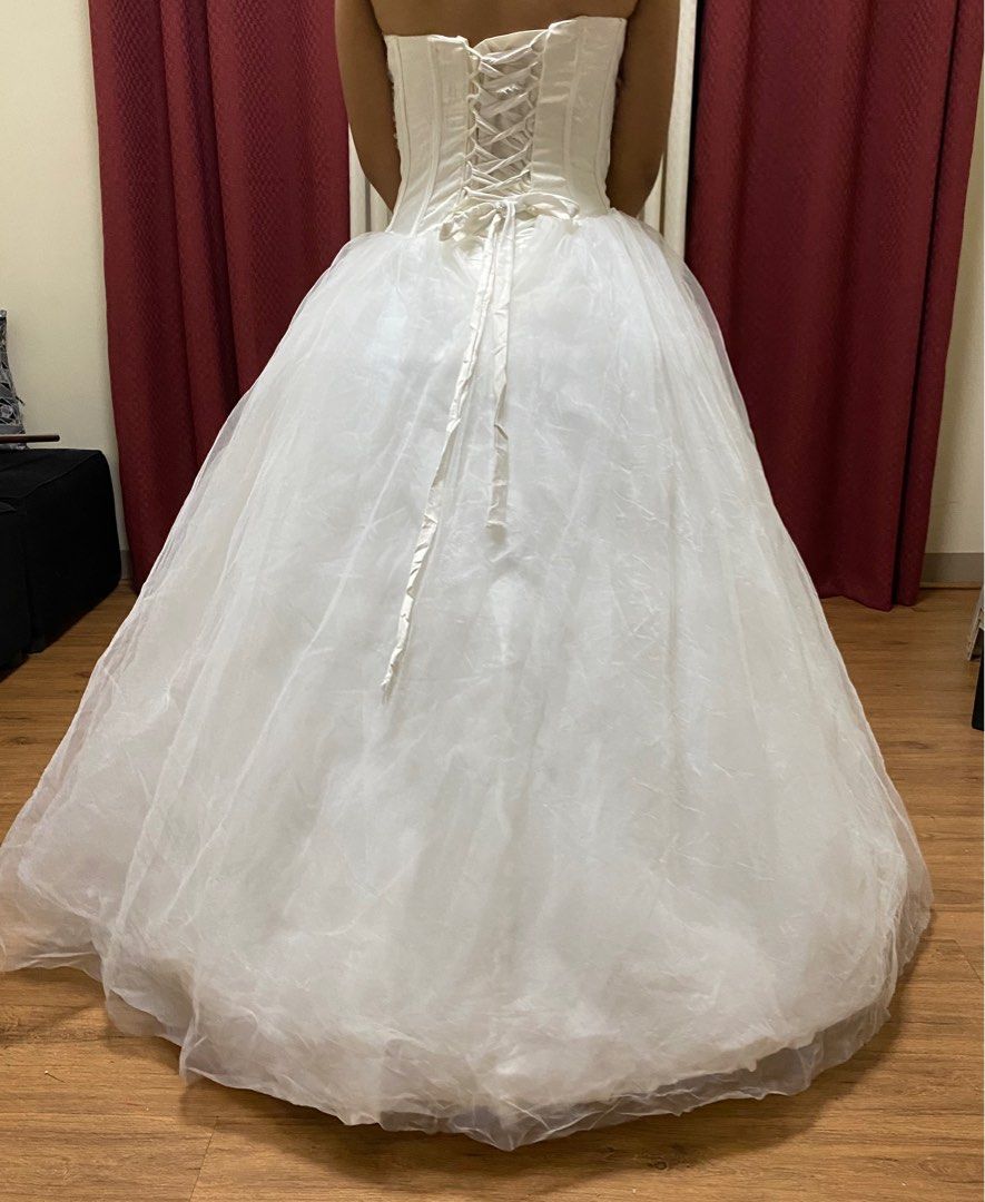 FOR SALE Wedding / White Gown on Carousell