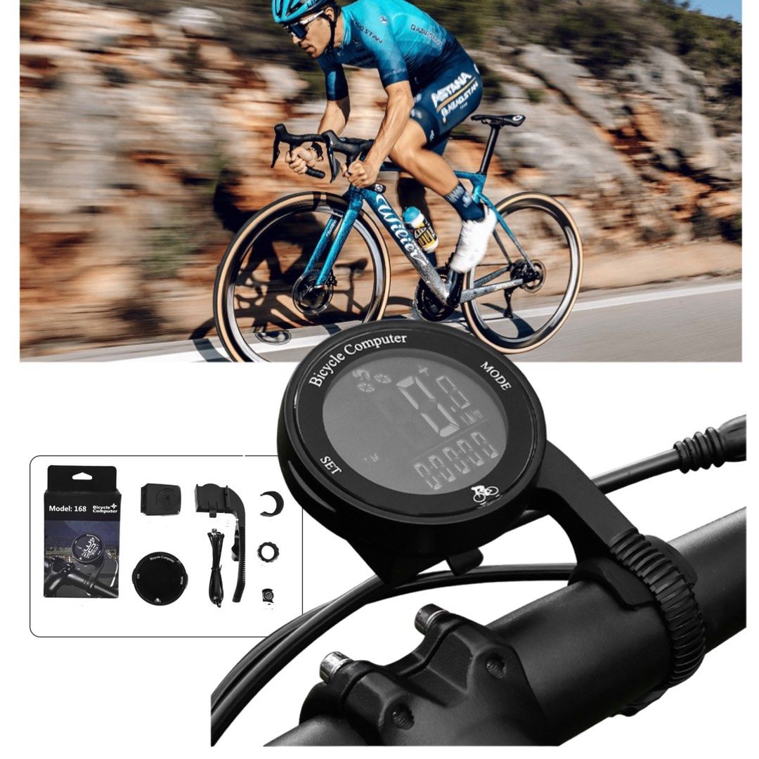 Wireless bike speedo best sale