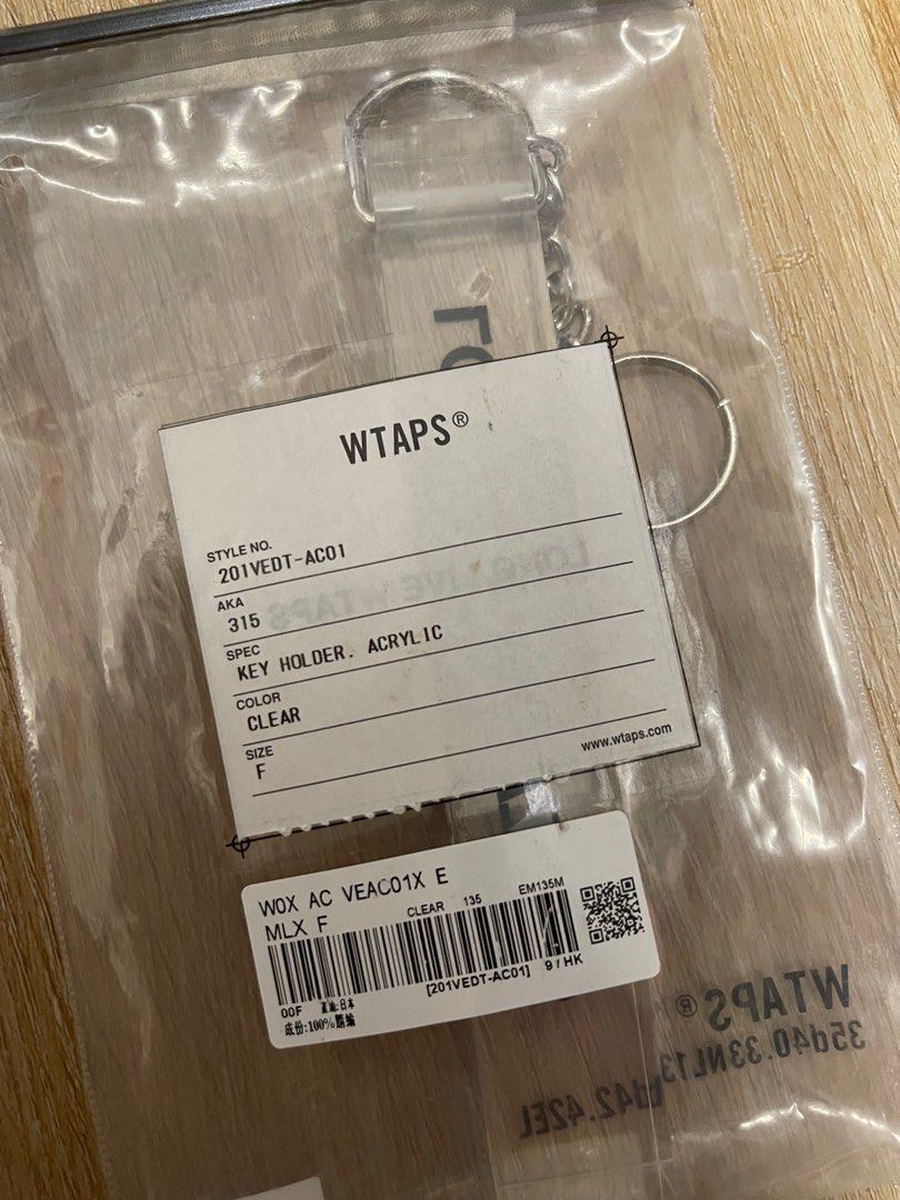 新品 WTAPS 315 KEY HOLDER WTAPS Accessories 315 / KEY HOLDER / PVC. LLW