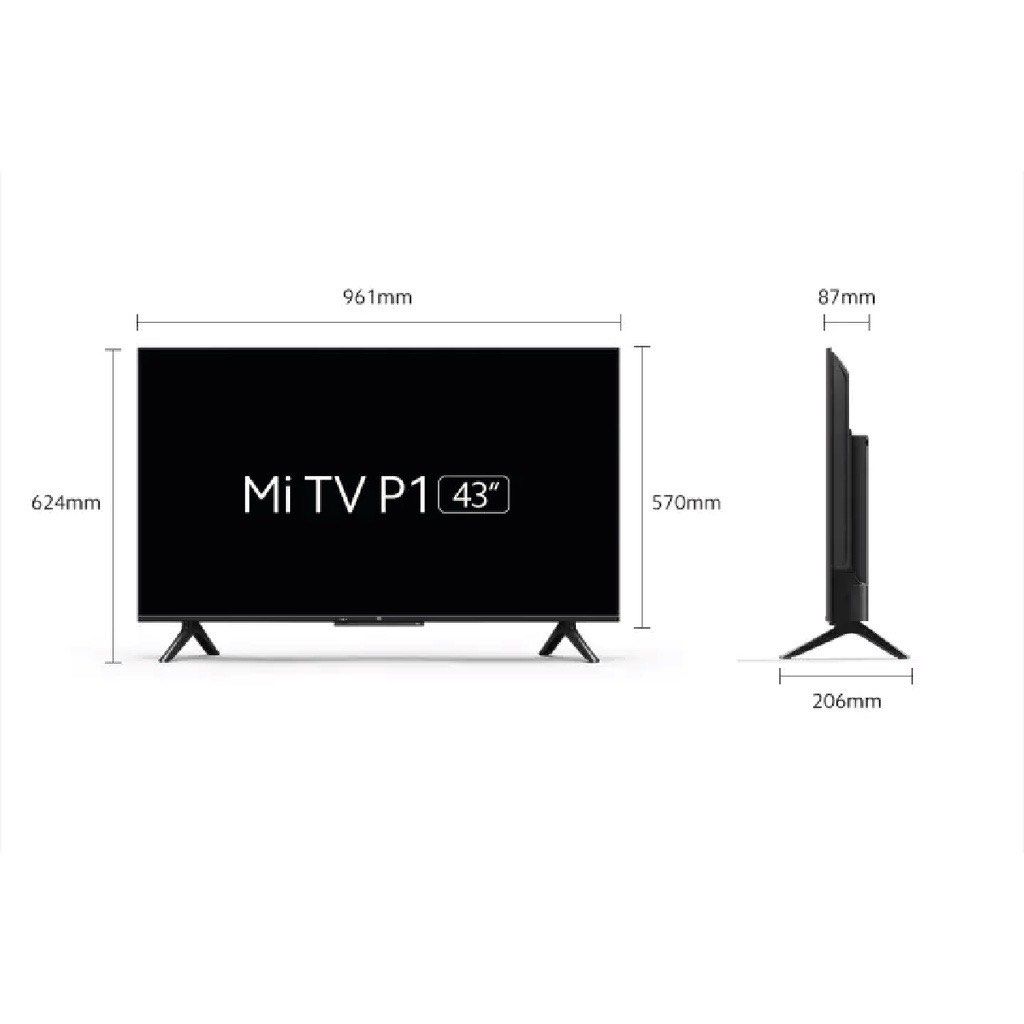 Xiaomi Smart Mi TV P1 de 55″ 4K UHD Negro