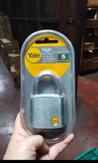 Yale outdoor padlock silver series solid brass body padlock  y120/40/125/1 40mm
