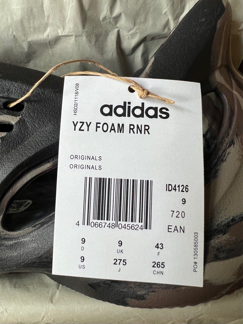 YEEZY Foam Runner MX Cinder Mix Adidas Originals UK9/US9 ID4126