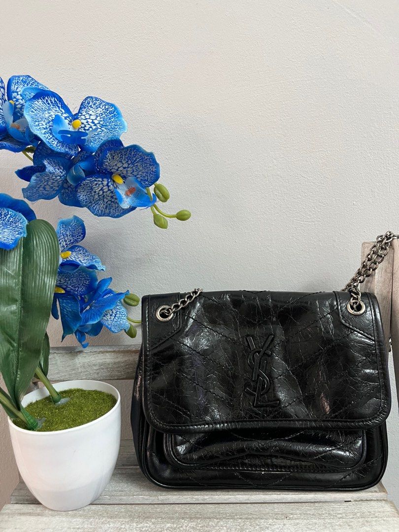 YSL Niki Handbag Luxury Bags Wallets on Carousell